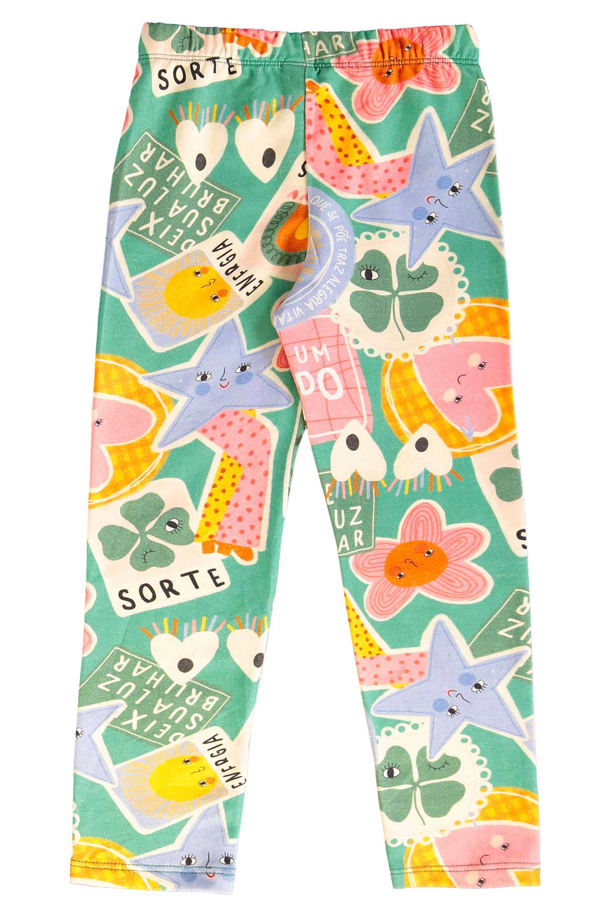 Conjunto Infantil Energia Boa com Blusão e Calça Legging (Verde) Três e Já - Imagem 14
